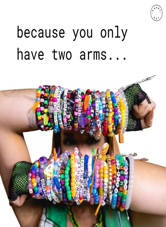 KANDI BAR Kandi Strap | Cargo Strap for Backpacks to Carry Bracelets at Festivals and Raves - Image 4
